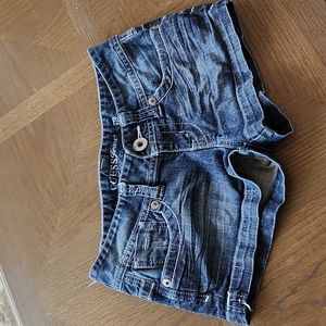 Size 26 Guess denim shorts